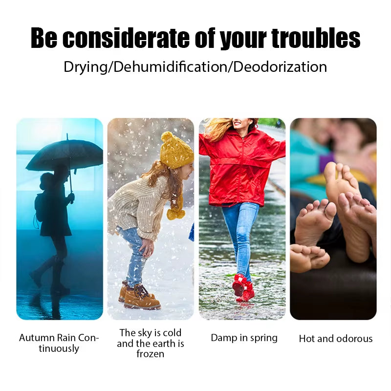 Electric Shoe Dryer Boot Warmer Shoe Footwear Boot Dryer Eliminate Odor Fast Drying Boot Deodorizer Home UV Shoes Drying Device