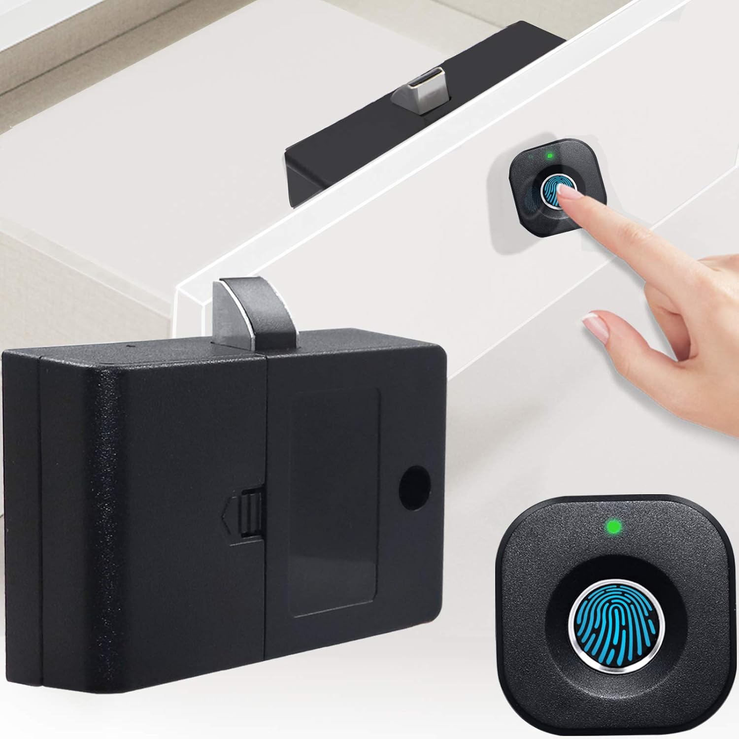 Smart Fingerprint Cabinet Lock