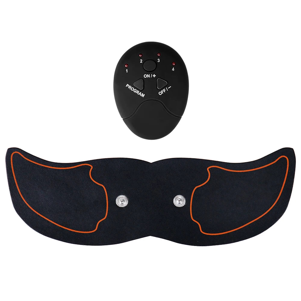 Electric Muscle Stimulator EMS Wireless Buttocks Hip Trainer Abdominal ABS Stimulator Fitness Body Slimming Massager
