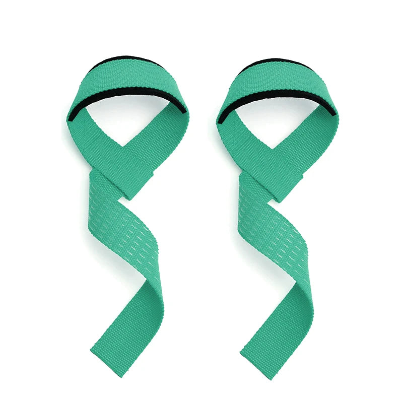 Weightlifting Wrist Straps Strength Training Adjustable Non-Slip Gym Fitness Lifting Strap Wrist Support Grip Band