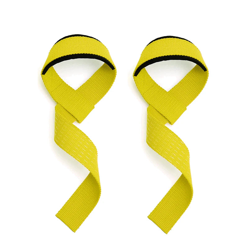 Weightlifting Wrist Straps Strength Training Adjustable Non-Slip Gym Fitness Lifting Strap Wrist Support Grip Band