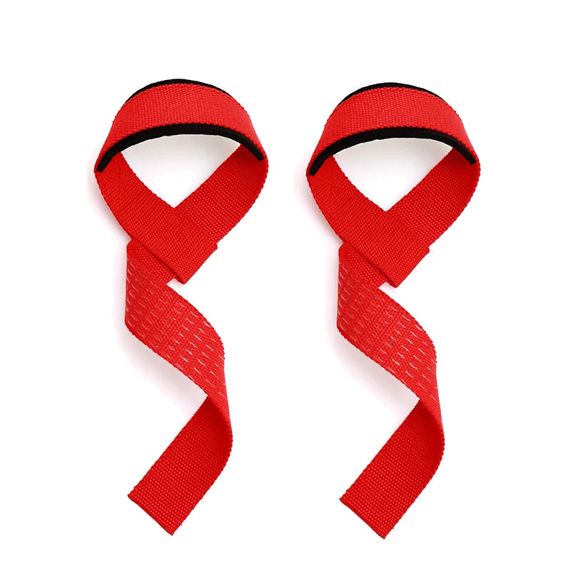 Weightlifting Wrist Straps Strength Training Adjustable Non-Slip Gym Fitness Lifting Strap Wrist Support Grip Band