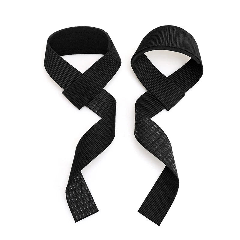 Weightlifting Wrist Straps Strength Training Adjustable Non-Slip Gym Fitness Lifting Strap Wrist Support Grip Band