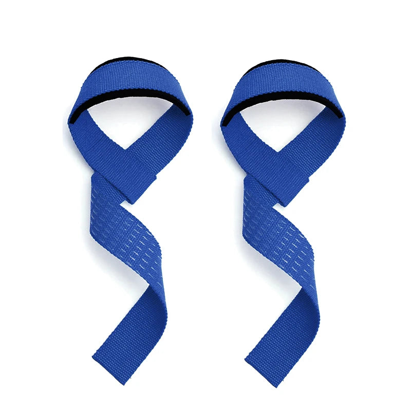 Weightlifting Wrist Straps Strength Training Adjustable Non-Slip Gym Fitness Lifting Strap Wrist Support Grip Band