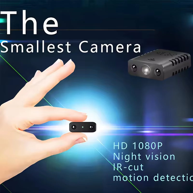1080P HD Mini Camera XD Wire Camera Smart Home Security Indoor Anti-Theft IP Camera Video Voice APP Real-Time Cam